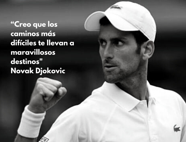 Novak Djokovic #frasespositivas #BeBRITANIA