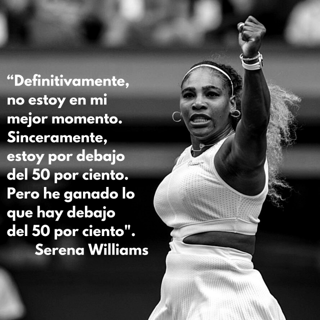 Serena Williams #frasespositivas #BeBRITANIA